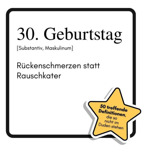 30. Geburtstag