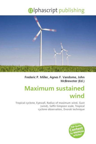 Maximum sustained wind