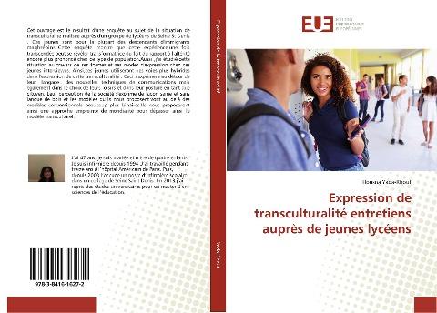 Expression de transculturalité entretiens auprès de jeunes lycéens