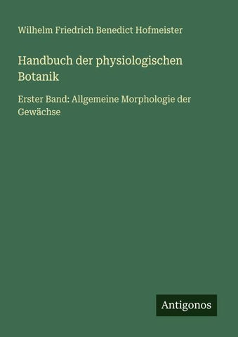 Handbuch der physiologischen Botanik