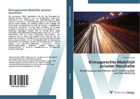 Klimagerechte Mobilität privater Haushalte