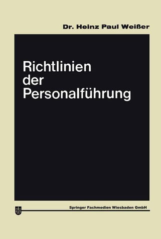Richtlinien der Personalführung