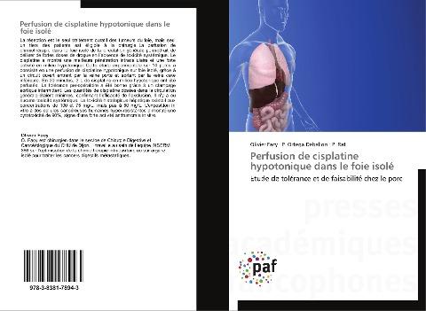 Perfusion de cisplatine hypotonique dans le foie isolé