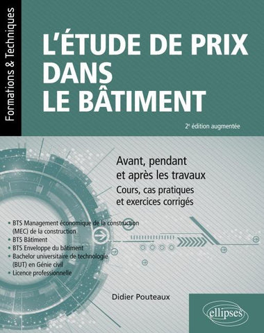 L'étude de prix dans le bâtiment