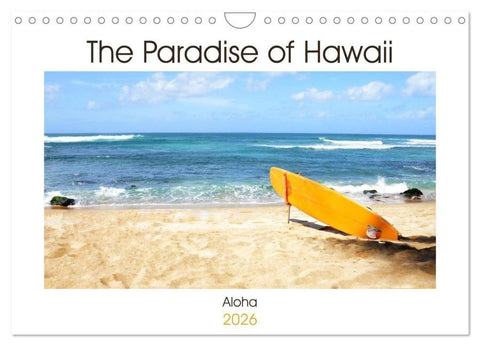 The Paradise of Hawaii (Wall Calendar 2026 DIN A4 landscape), CALVENDO 12 Month Wall Calendar