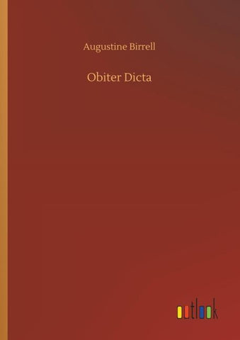 Obiter Dicta