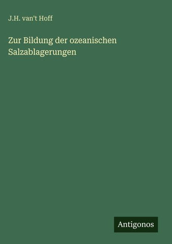 Zur Bildung der ozeanischen Salzablagerungen