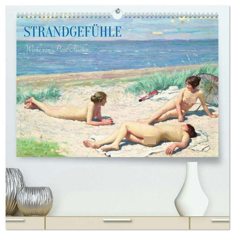 Strandgefühle (hochwertiger Premium Wandkalender 2026 DIN A2 quer), Kunstdruck in Hochglanz