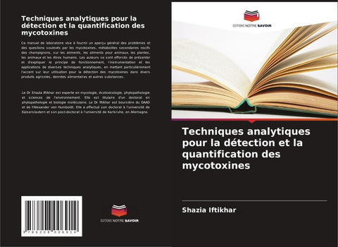 Techniques analytiques pour la détection et la quantification des mycotoxines