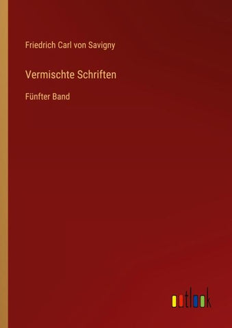 Vermischte Schriften