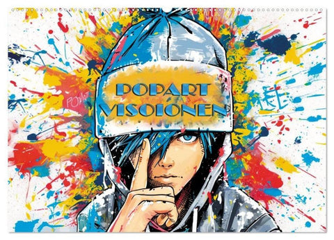 Popart Visionen (Wandkalender 2027 DIN A2 quer), CALVENDO Monatskalender