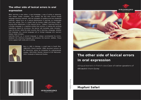 The other side of lexical errors in oral expression