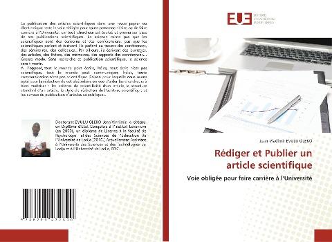 Rédiger et Publier un article scientifique