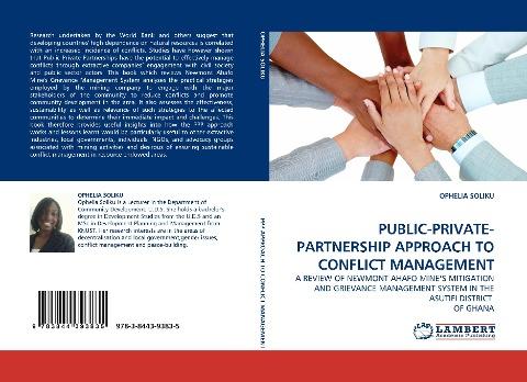 PUBLIC-PRIVATE-PARTNERSHIP APPROACH TO CONFLICT MANAGEMENT