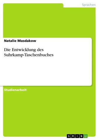 Die Entwicklung des Suhrkamp-Taschenbuches