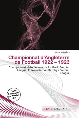 Championnat d'Angleterre de Football 1922 - 1923
