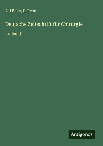 Deutsche Zeitschrift für Chirurgie