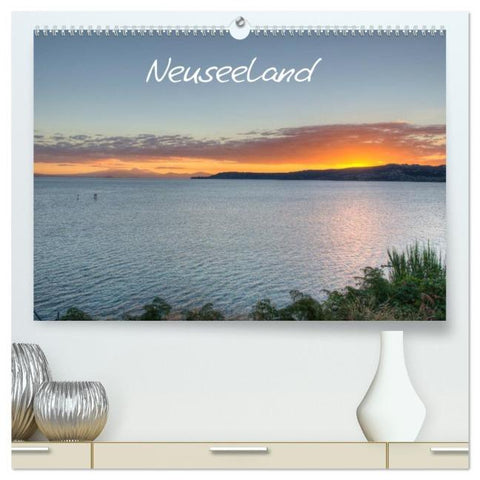 Neuseeland (hochwertiger Premium Wandkalender 2026 DIN A2 quer), Kunstdruck in Hochglanz