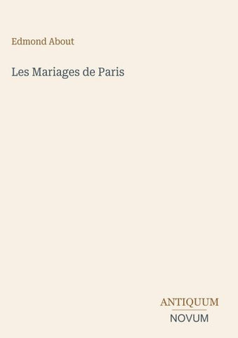 Les Mariages de Paris