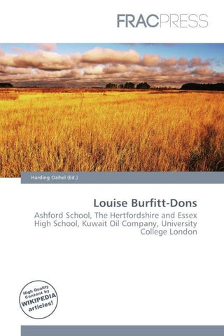 Louise Burfitt-Dons