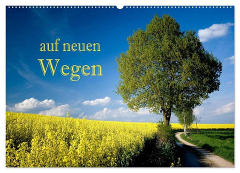 Auf neuen Wegen (Wandkalender 2026 DIN A2 quer), CALVENDO Monatskalender