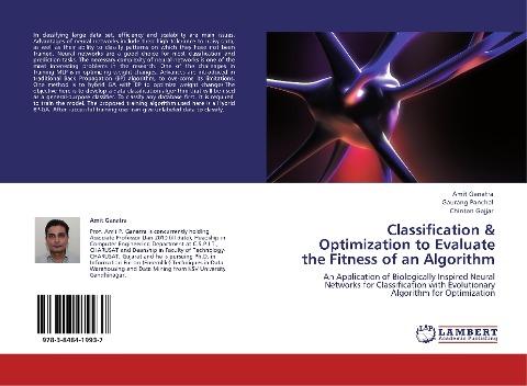 Classification  & Optimization to Evaluate the Fitness of an Algorithm