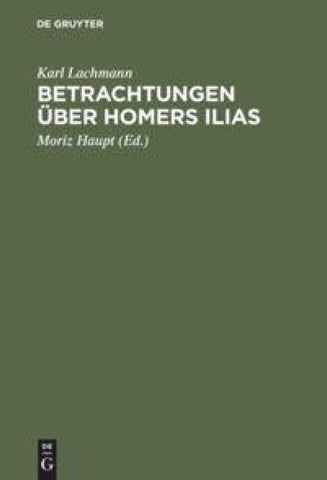 Betrachtungen über Homers Ilias