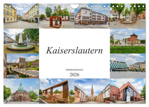 Kaiserslautern Impressionen (Wandkalender 2026 DIN A4 quer), CALVENDO Monatskalender