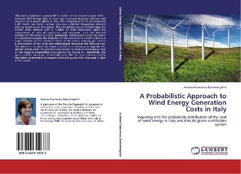 A Probabilistic Approach to Wind Energy Generation Costs in Italy