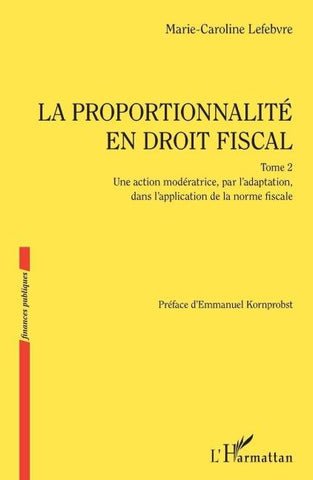 La proportionnalité en droit fiscal