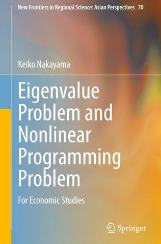 Eigenvalue Problem and Nonlinear Programming Problem
