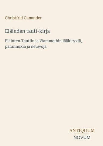 Eläinden tauti-kirja
