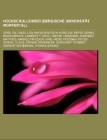 Hochschullehrer (Bergische Universität Wuppertal)