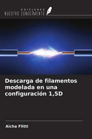 Descarga de filamentos modelada en una configuración 1,5D