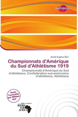 Championnats d'Amérique du Sud d'Athlétisme 1919