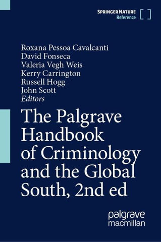The Palgrave Handbook of Criminology and the Global South, 2nd ed