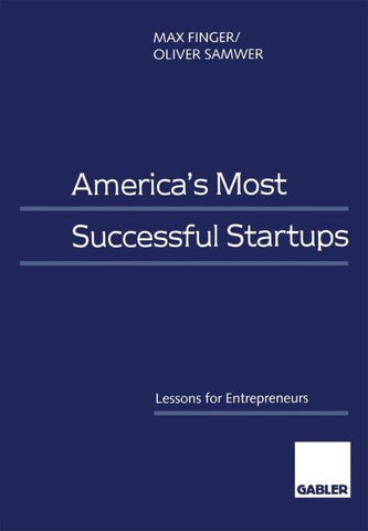 America’s Most Successful Startups