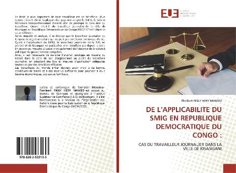 DE L'APPLICABILITE DU SMIG EN REPUBLIQUE DEMOCRATIQUE DU CONGO :