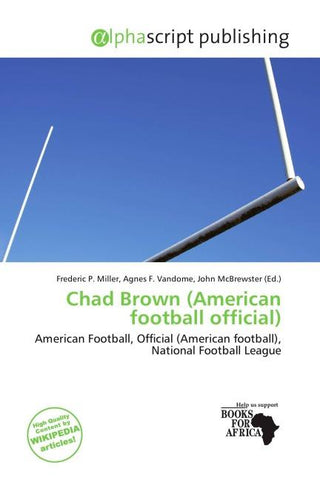 Chad Brown (American football official)