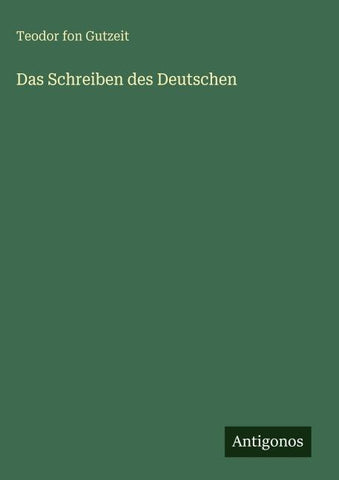 Das Schreiben des Deutschen