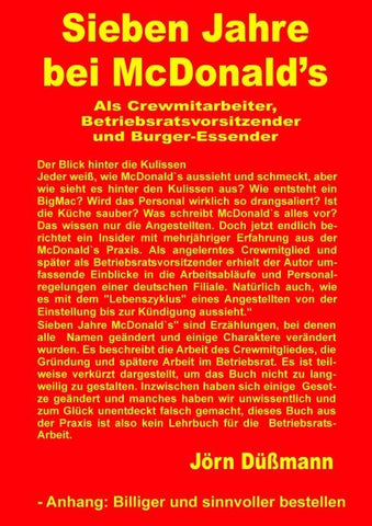 Sieben Jahre bei McDonald's