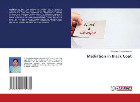 Mediation in Black Coat