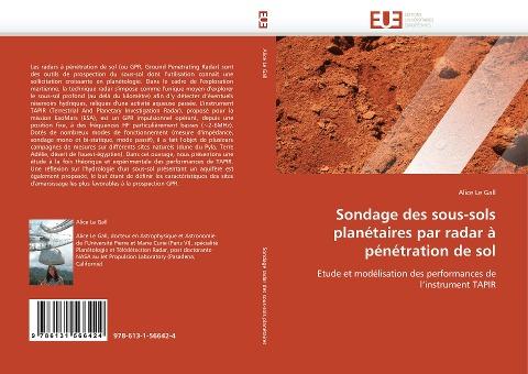 Sondage des sous-sols planétaires par radar à pénétration de sol