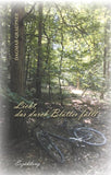 Licht, das durch Blätter fällt