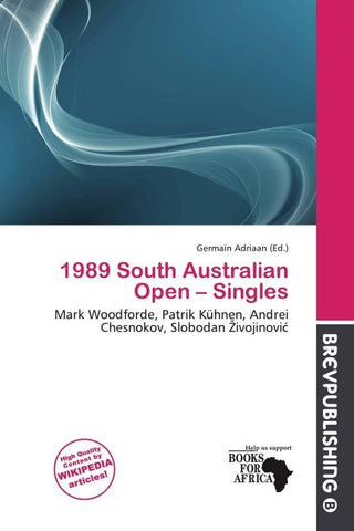 1989 South Australian Open - Singles