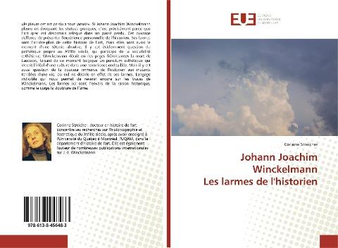 Johann Joachim Winckelmann Les larmes de l'historien