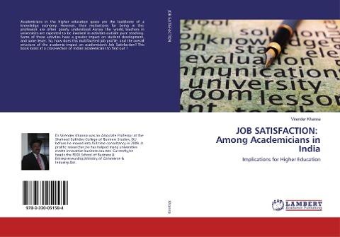 JOB SATISFACTION: Among Academicians in India