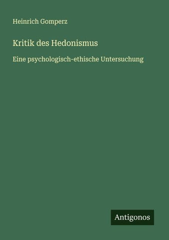 Kritik des Hedonismus