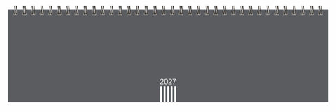 Wochenquerplaner, anthrazit 2027