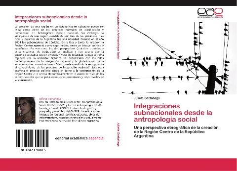 Integraciones subnacionales desde la antropología social